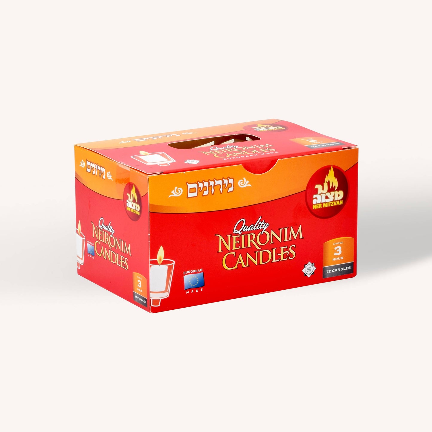 Neironim Votive Candles 72 pack - 3 Hour