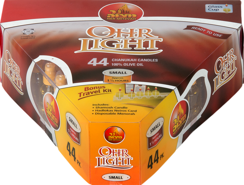 Ohr Olive Oil Candles Small 44 Pk 27071