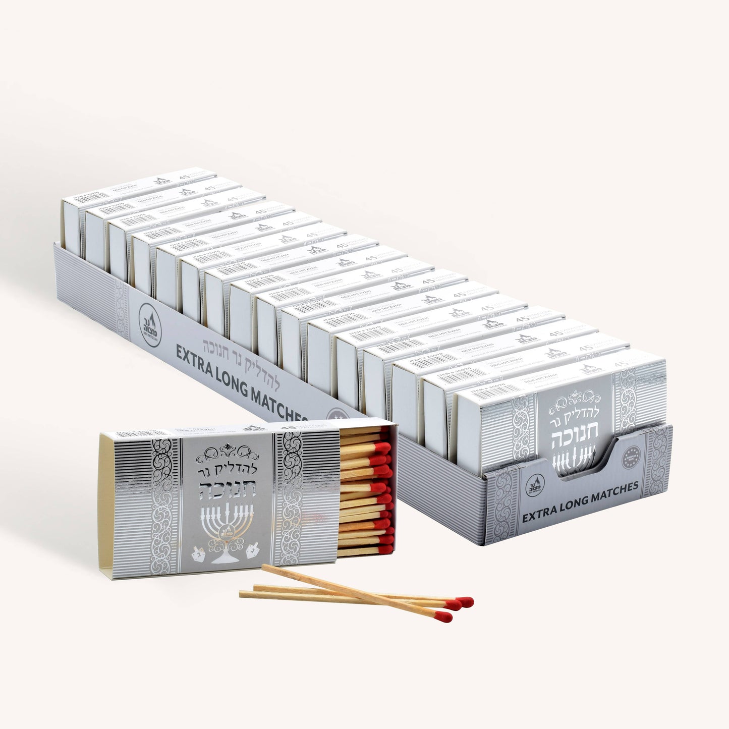 Extra Long Chanukah Matches 45/Box