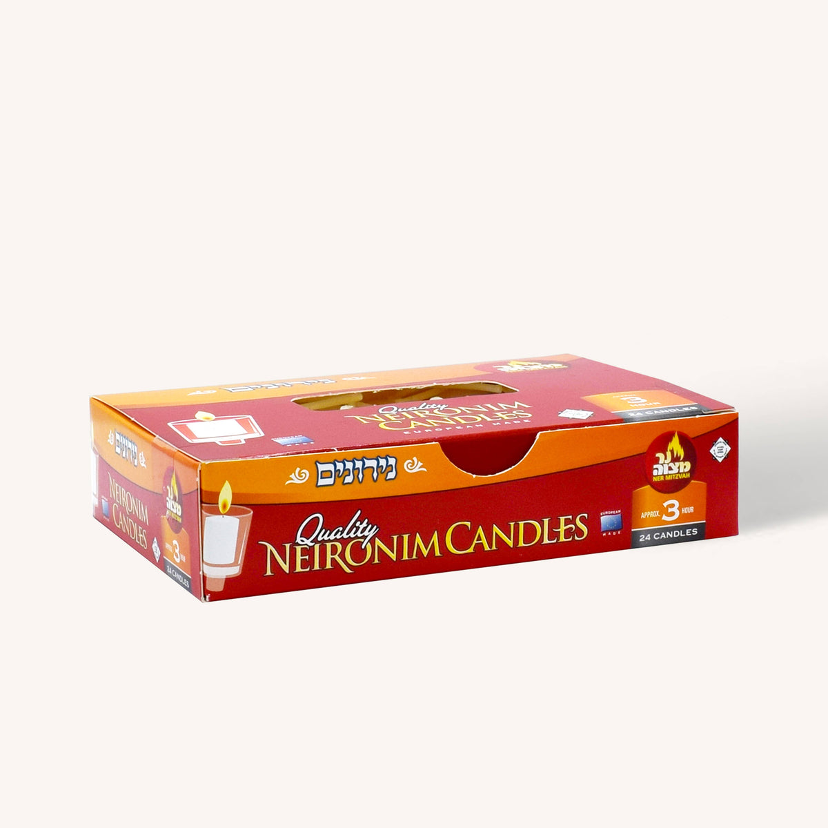 Neironim Votive Candles 3 Hour-24 Pack
