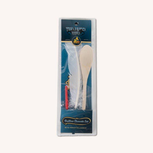 Chametz Passover Set - Paraffin Candle