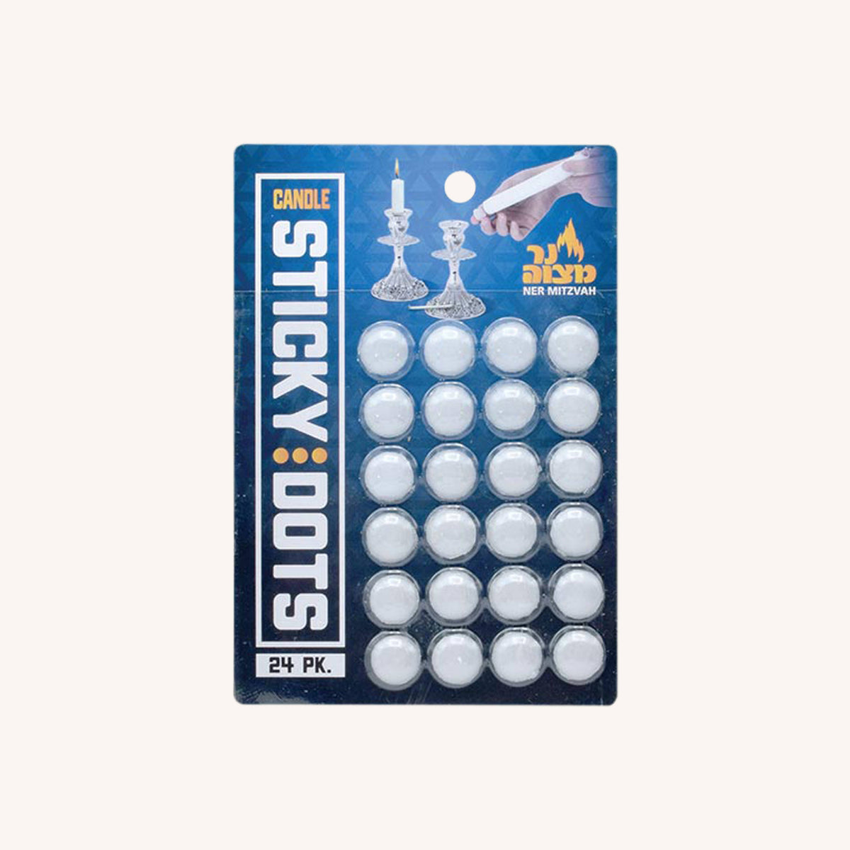 Candle Sticky Dots - 24 Pack  23004