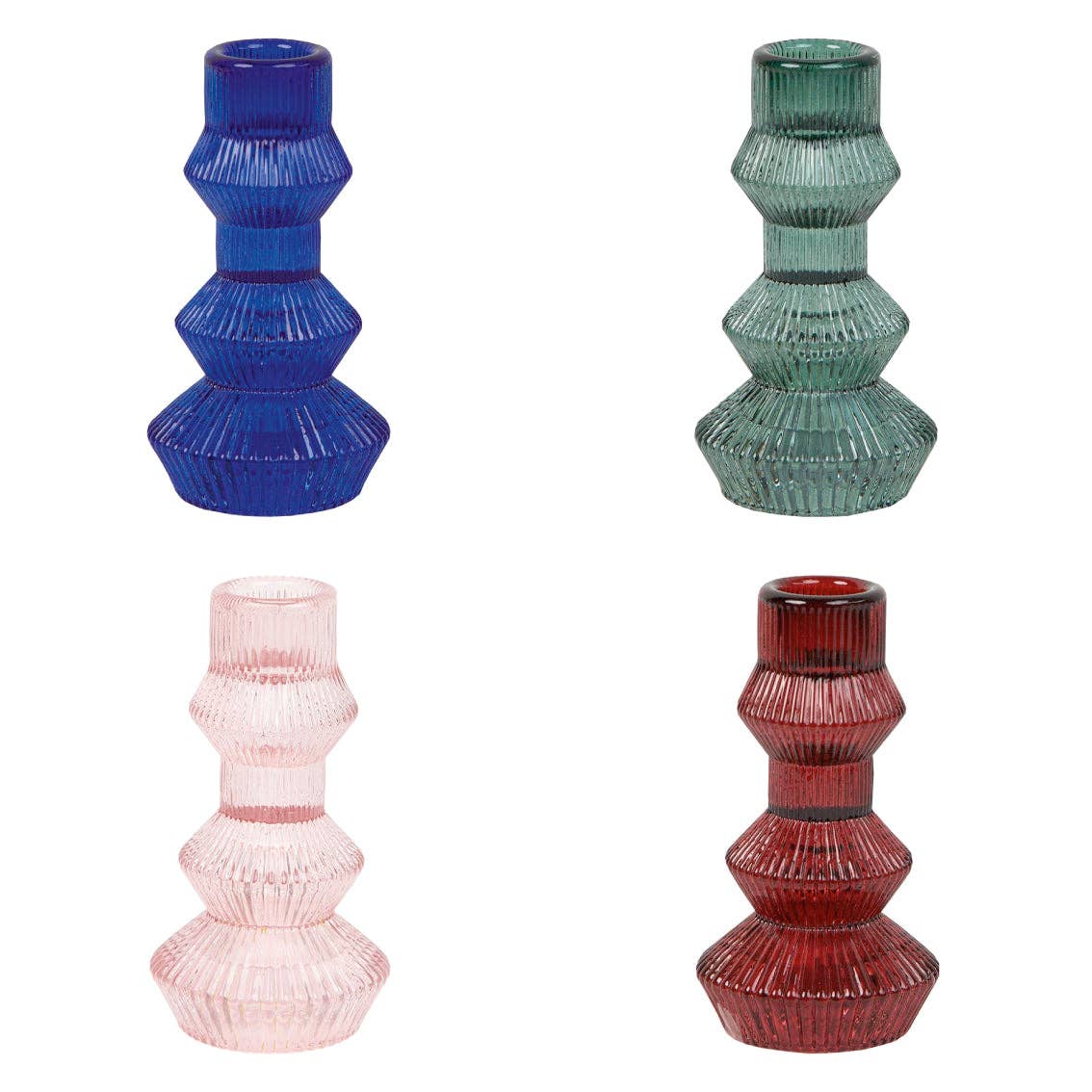 3-tier Glass Candle Holder