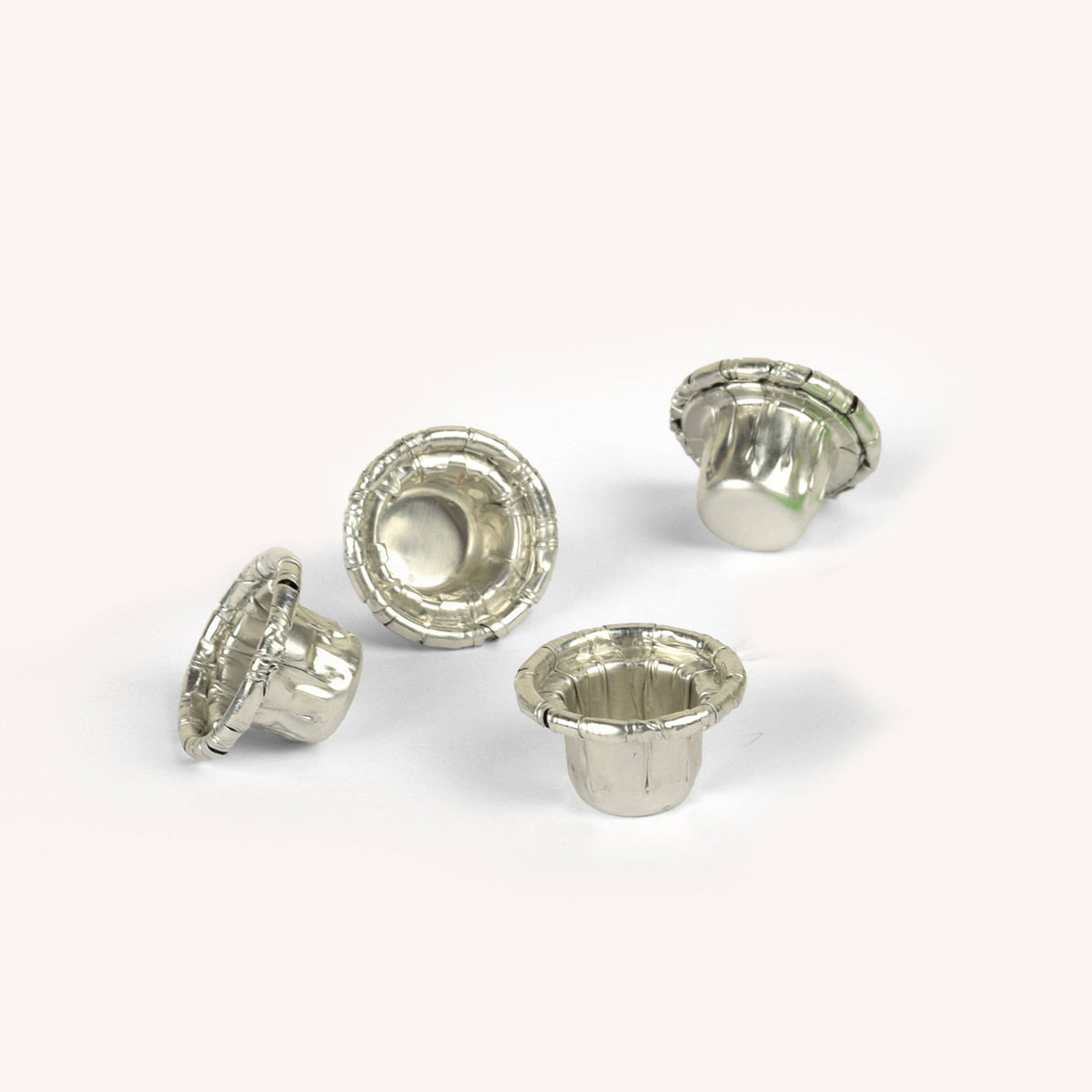 Disposable Mini Candle Holders - 44/Box