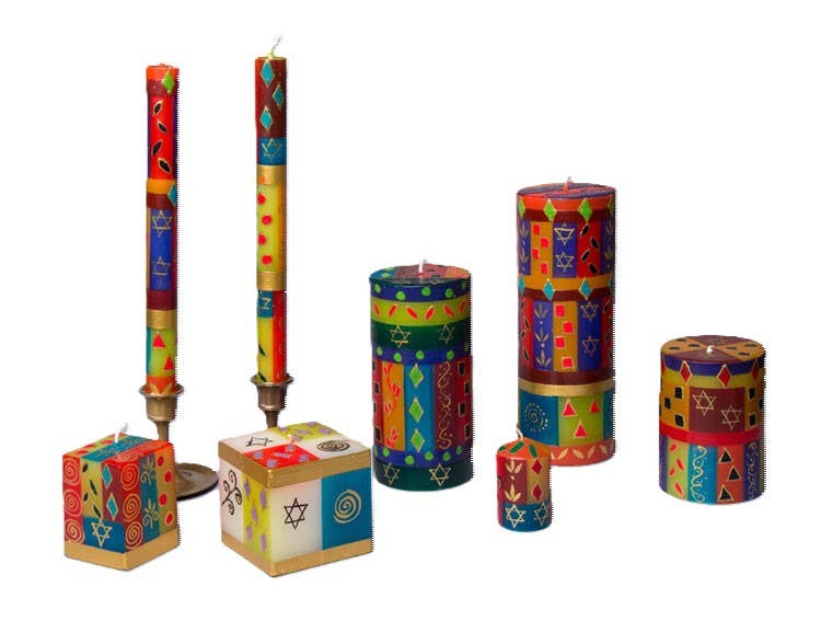 Judaica Taper 9" Pair (8 hour)