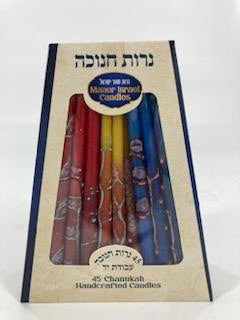 Multi-Color Deluxe Chanukah Candles CP20