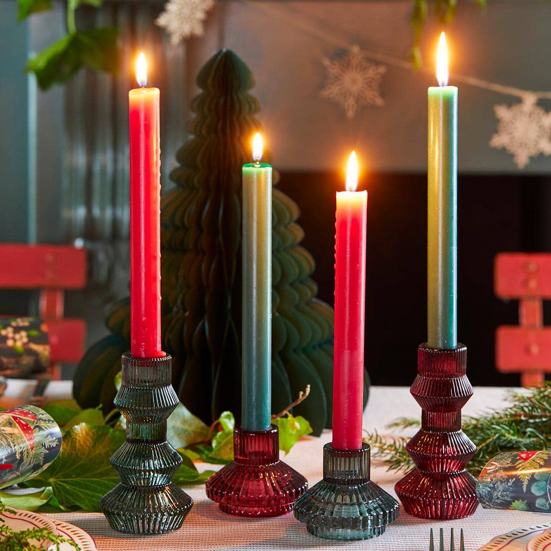 3-tier Glass Candle Holder